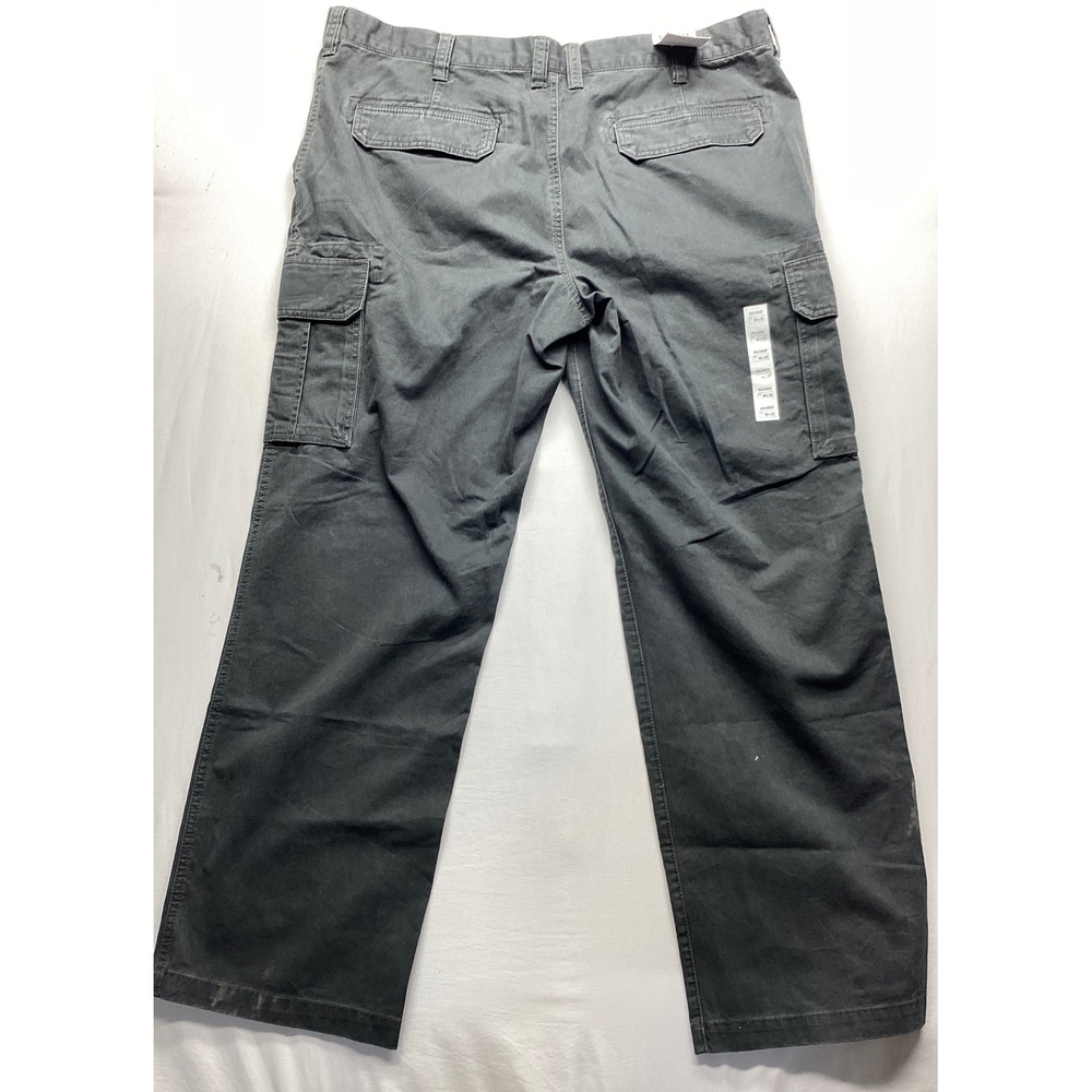 Sonoma Goods For Life Mens Relaxed Fit Cargo Pants Dark Gray 40x32 SNL3001 NWT